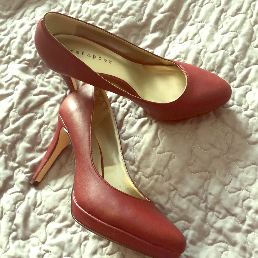 “Wine” red  Heels